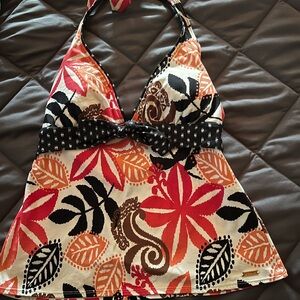 Liz Claiborne Floral Swim Tankini-Closet Clear Out!